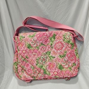 NWOT Vera Bradley petal pink laptop bag